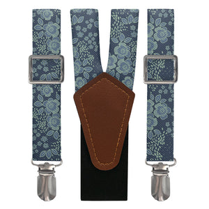 Woodland Floral Suspenders - Main View - Knotty Tie Co.