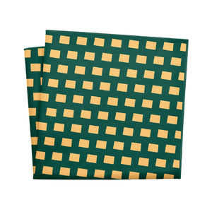 Wyoming State Outline Pocket Square - 12" Square - Knotty Tie Co.