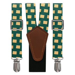 Wyoming State Outline Suspenders - Main View - Knotty Tie Co.