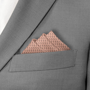 Ziggy Pocket Square - Stairs Fold - Knotty Tie Co.