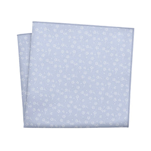 Zoey Floral Pocket Square - 12" Square - Knotty Tie Co.