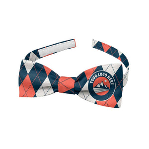 Argyle 1 Logo Bow Tie 6 Baby - Knotty Tie Co.