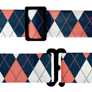 Argyle 1 Logo Bow Tie 8 Hardware - Knotty Tie Co.