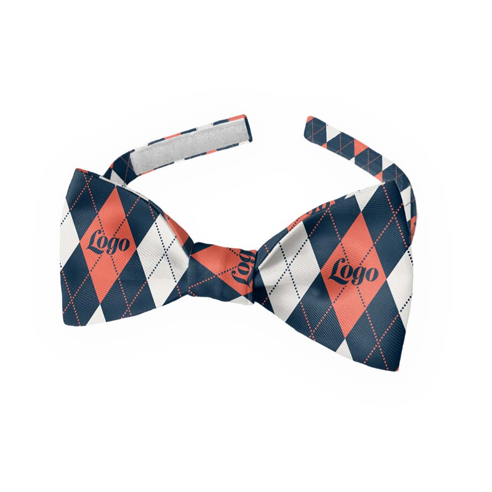 Argyle 2 Logo Bow Tie 5 Kids - Knotty Tie Co.