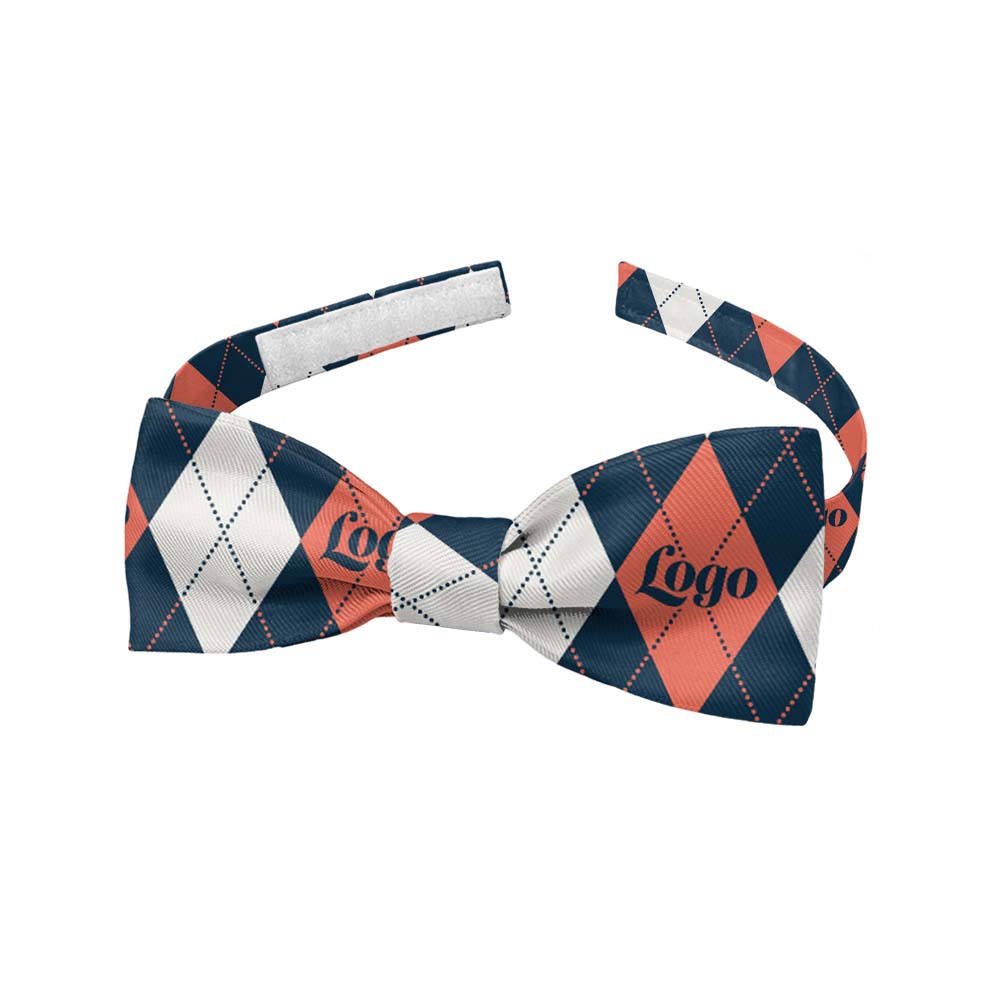 Argyle 2 Logo Bow Tie 6 Baby - Knotty Tie Co.