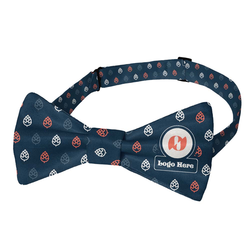 Beer Hops 1 Logo Bow Tie 3 Pretied - Knotty Tie Co.