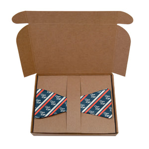 Brooklyn 2 Logo Bow Tie 9 Packaging - Knotty Tie Co.