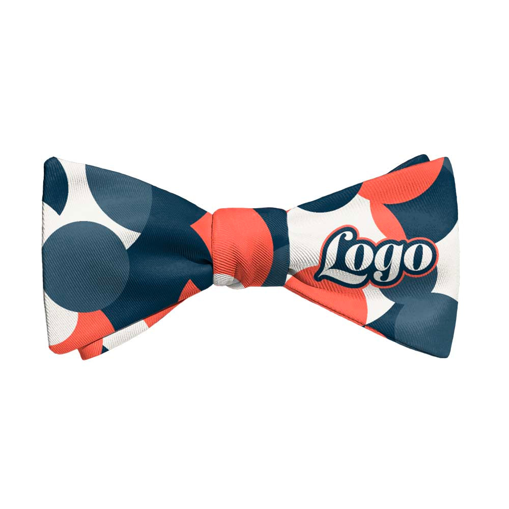 Bubble Dots 1 Logo Bow Tie 1 Main - Knotty Tie Co.