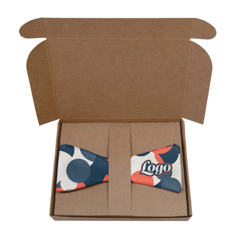 Bubble Dots 1 Logo Bow Tie 9 Packaging - Knotty Tie Co.