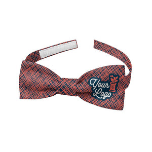 Burlap 1 Logo Bow Tie 6 Baby - Knotty Tie Co.