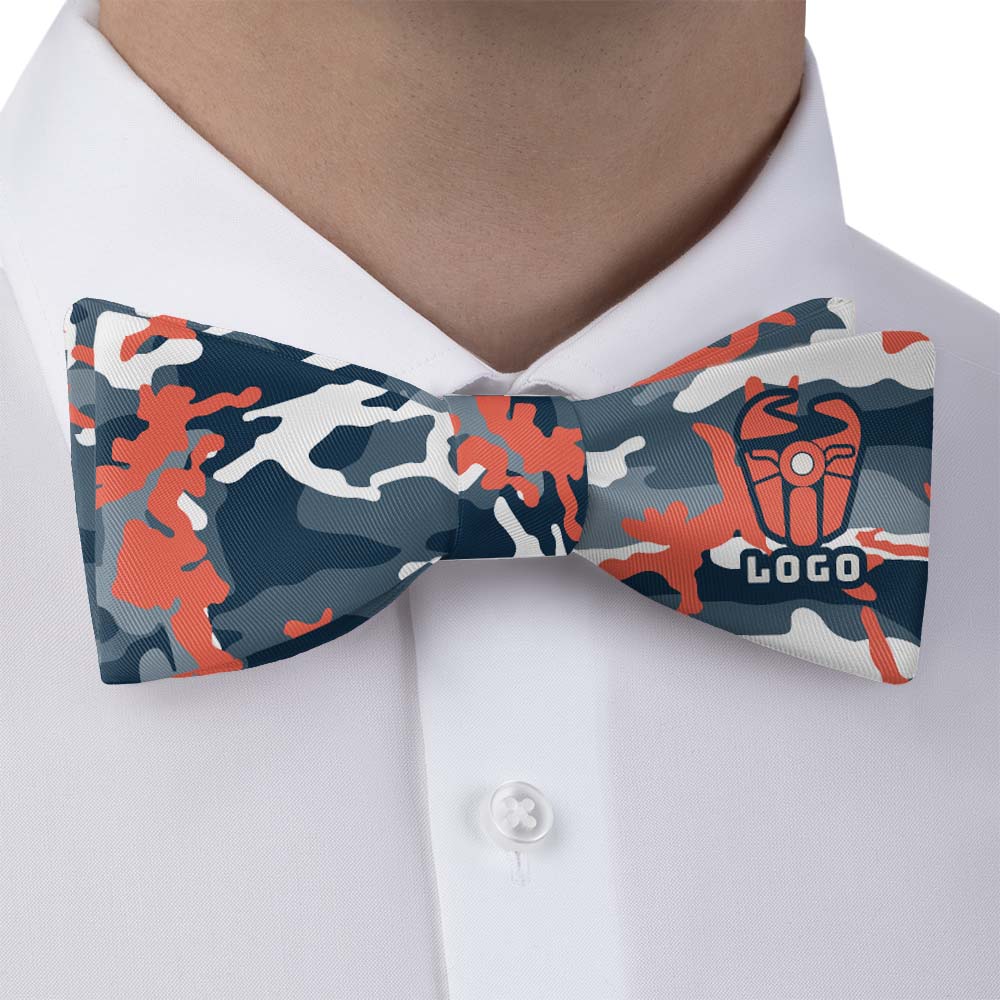 Camo 1 Logo Bow Tie 1 Main - Knotty Tie Co.