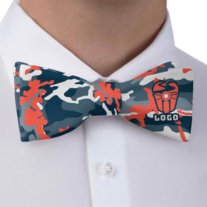 Camo 1 Logo Bow Tie 2 Dress Shirt - Knotty Tie Co.