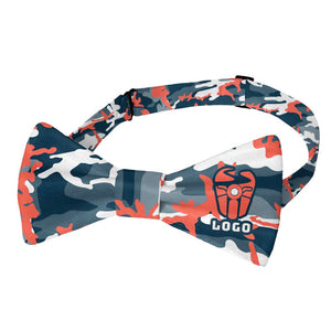 Camo 1 Logo Bow Tie 3 Pretied - Knotty Tie Co.