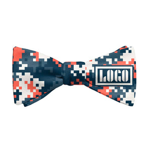 Digi Camo 1 Logo Bow Tie 1 Main - Knotty Tie Co.