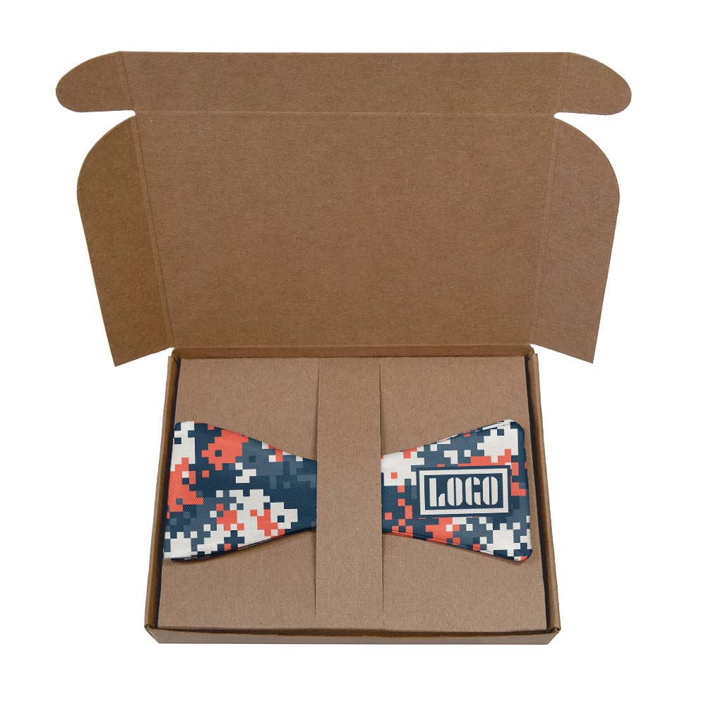 Digi Camo 1 Logo Bow Tie 9 Packaging - Knotty Tie Co.