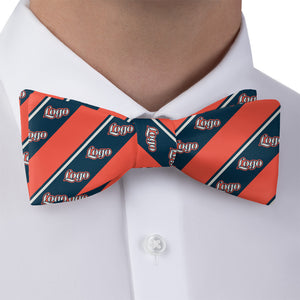 Federal 2 Logo Bow Tie 2 Dress Shirt - Knotty Tie Co.