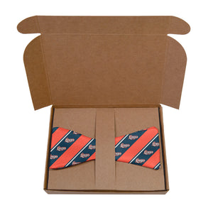 Federal 2 Logo Bow Tie 9 Packaging - Knotty Tie Co.