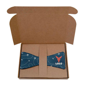 In Flight 1 Logo Bow Tie 9 Packaging - Knotty Tie Co.