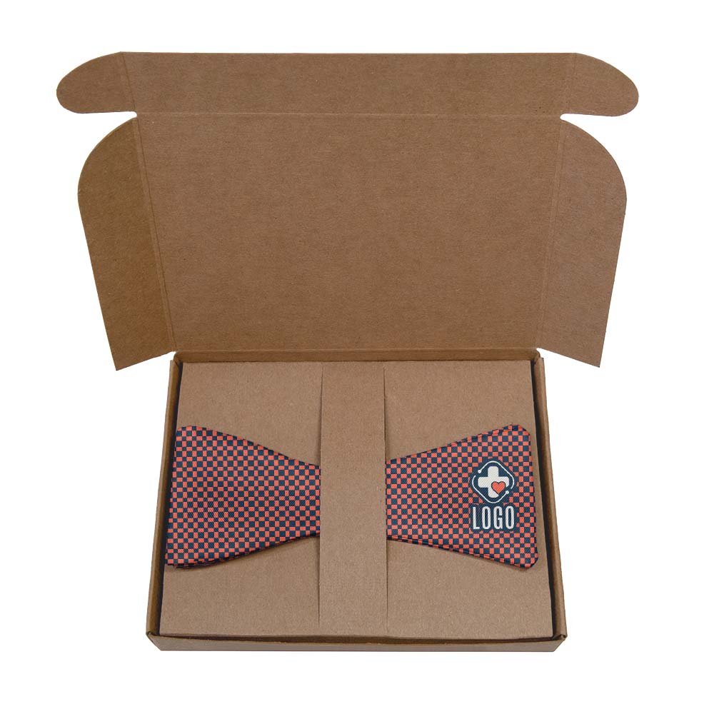 Norman 1 Logo Bow Tie 9 Packaging - Knotty Tie Co.