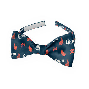 Paisley 2 Logo Bow Tie 5 Kids - Knotty Tie Co.