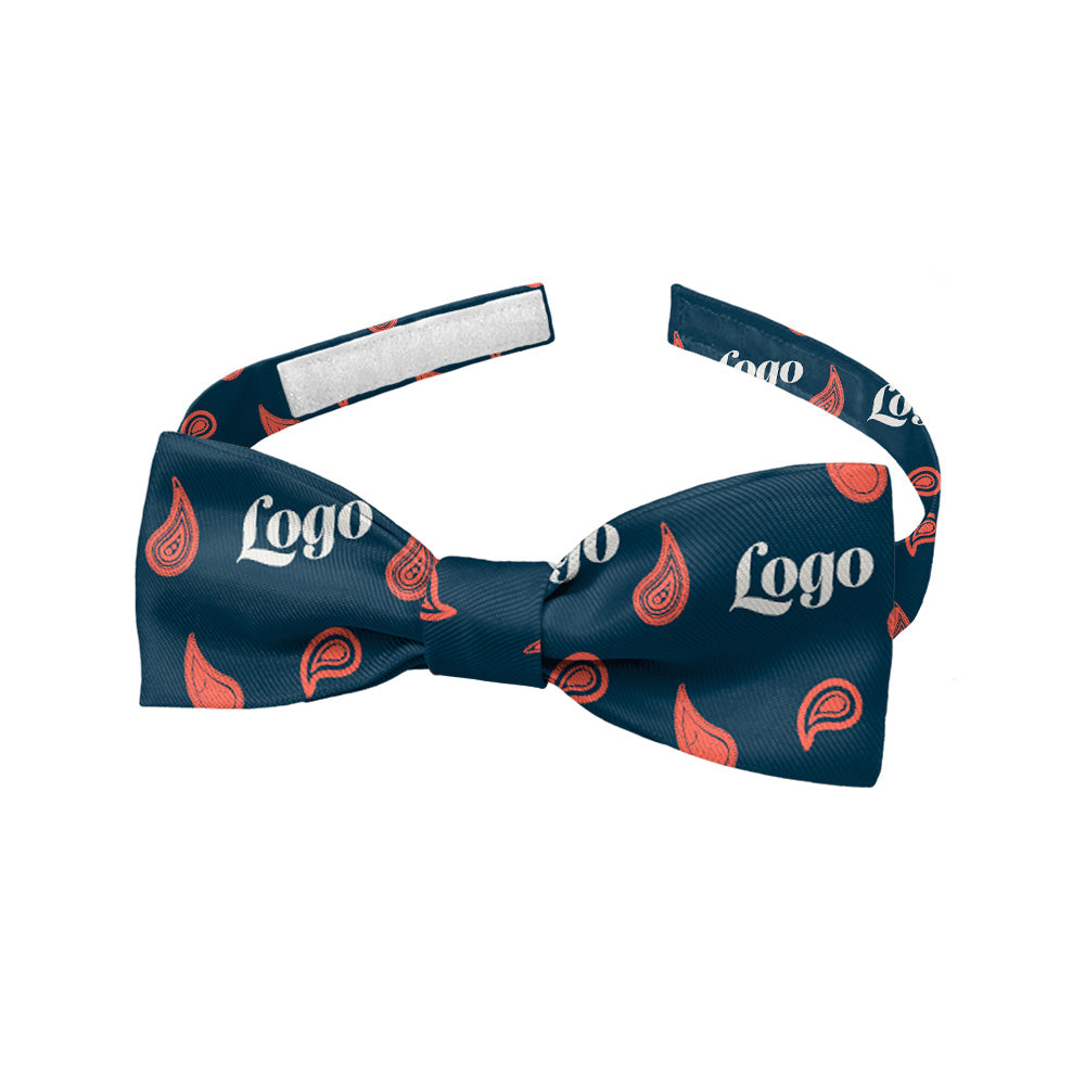 Paisley 2 Logo Bow Tie 6 Baby - Knotty Tie Co.