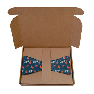 Paisley 2 Logo Bow Tie 9 Packaging - Knotty Tie Co.