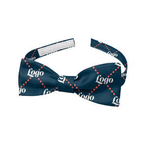 Quilted 2 Logo Bow Tie 6 Baby - Knotty Tie Co.