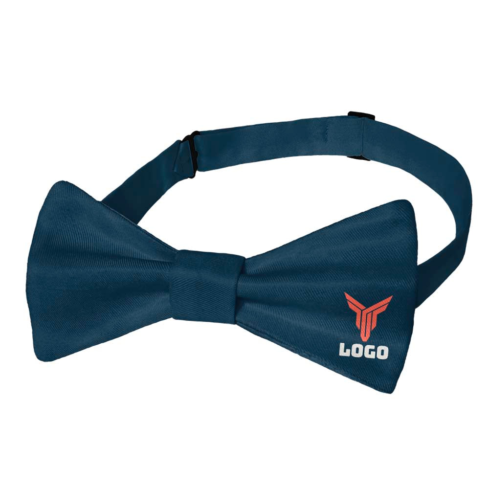 Solid 4 Logo Bow Tie 3 Pretied - Knotty Tie Co.