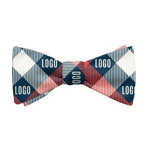 Squared Away 2 Logo Bow Tie 1 Main - Knotty Tie Co.