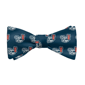 Step & Repeat 1 Logo Bow Tie 1 Main - Knotty Tie Co.