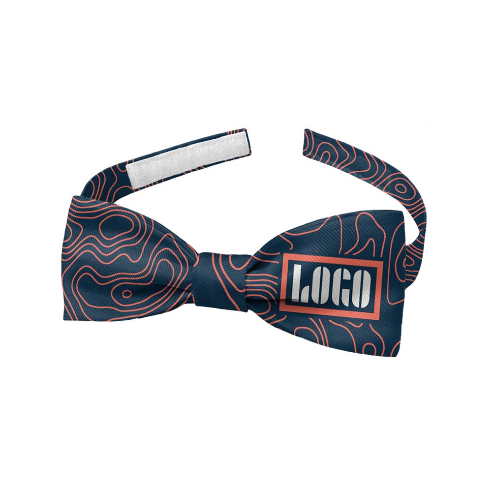 Topographic 1 Logo Bow Tie 6 Baby - Knotty Tie Co.