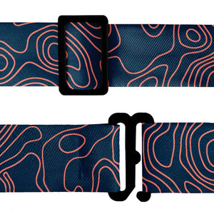 Topographic 1 Logo Bow Tie 8 Hardware - Knotty Tie Co.