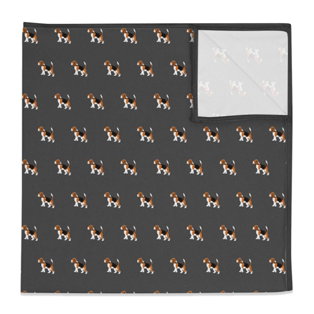 Beagle Pocket Square - 12" Square - Knotty Tie Co.