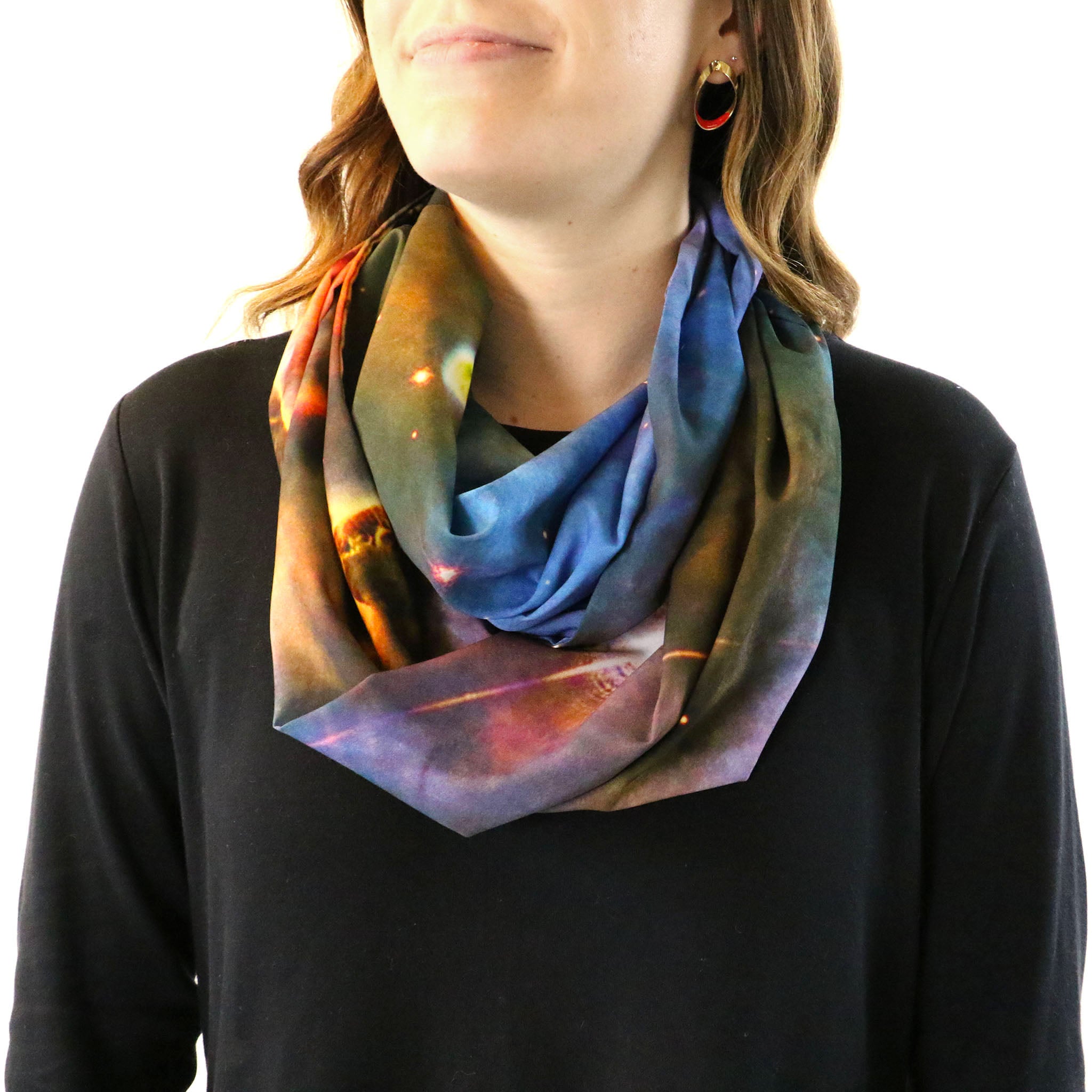 Mystic Mountain Infinity Scarf - Front View - Knotty Tie Co.