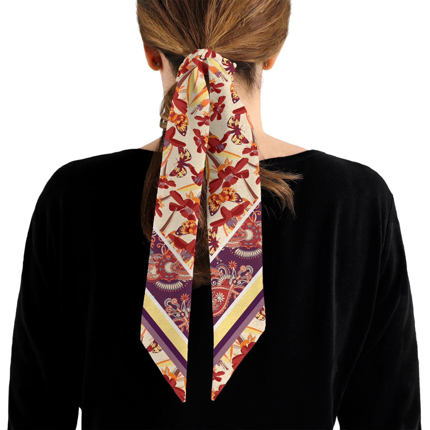 silk louis vuitton head scarf