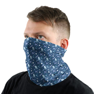 Rocket Man Neck Gaiter - Male Face - Knotty Tie Co.