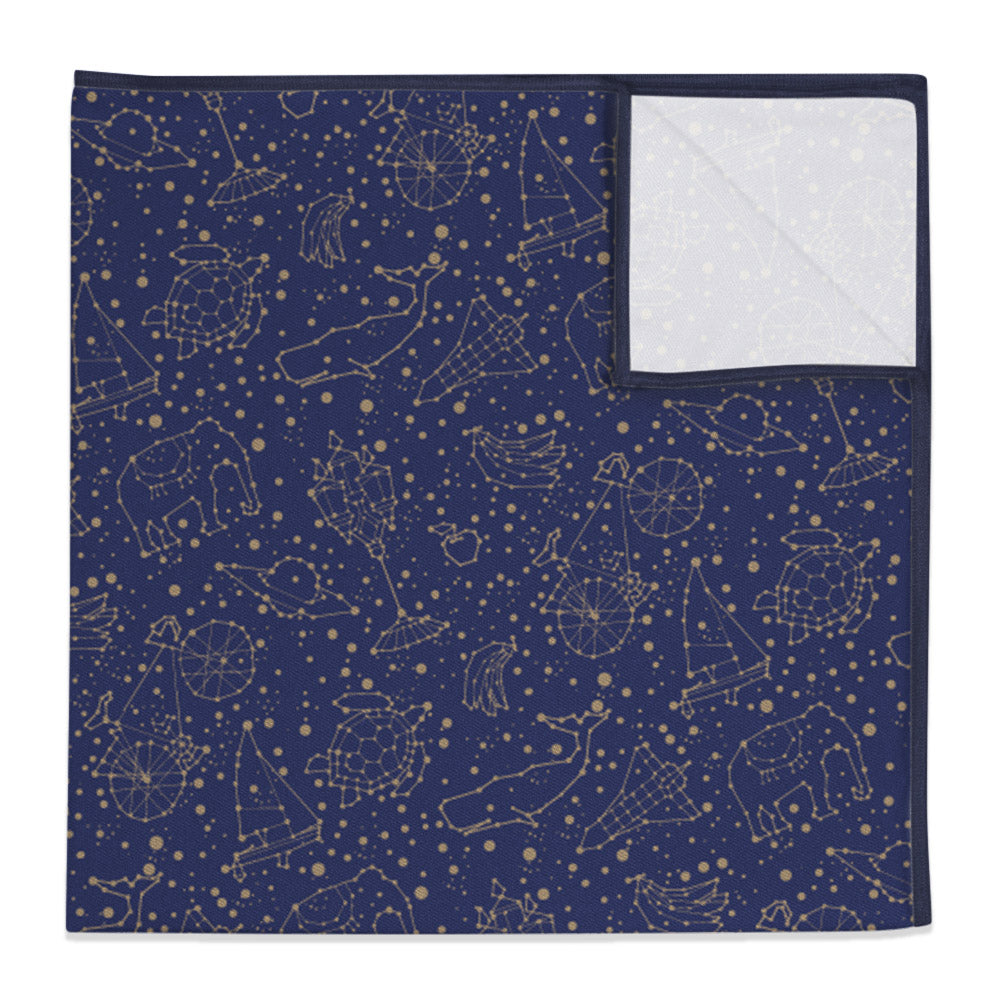 Constellation Pocket Square - 12" Square - Knotty Tie Co.