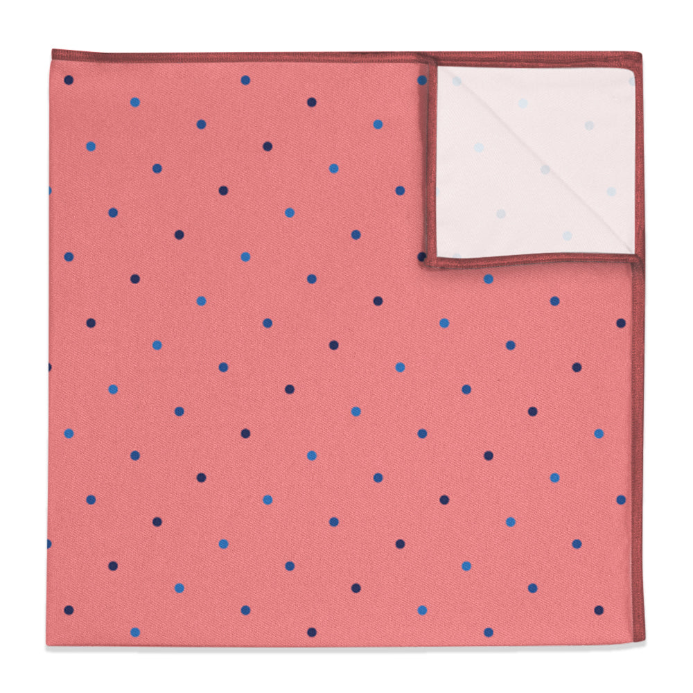 Four Color Denver Dots Pocket Square - 12" Square - Knotty Tie Co.