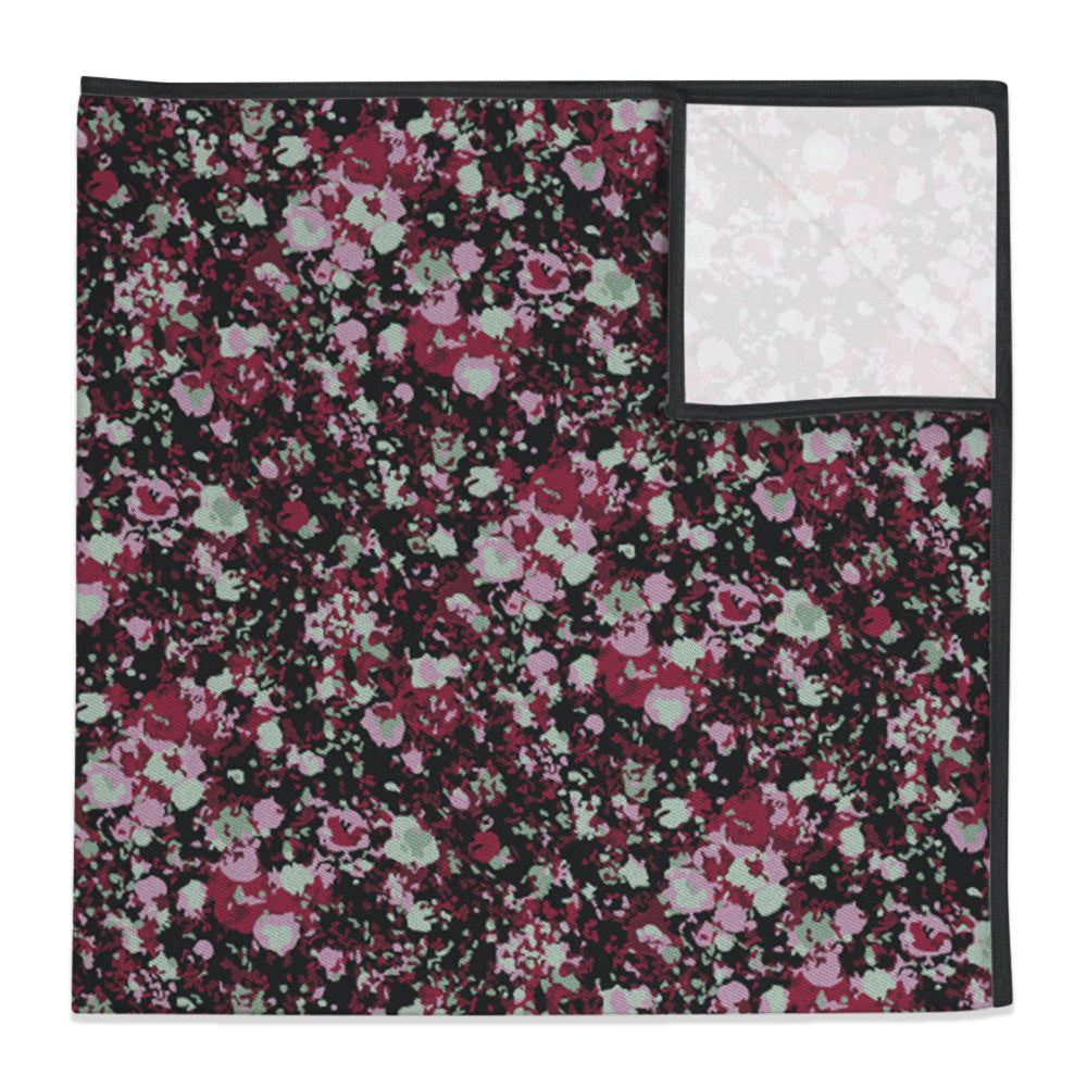 Hidden Floral Pocket Square - 12" Square - Knotty Tie Co.