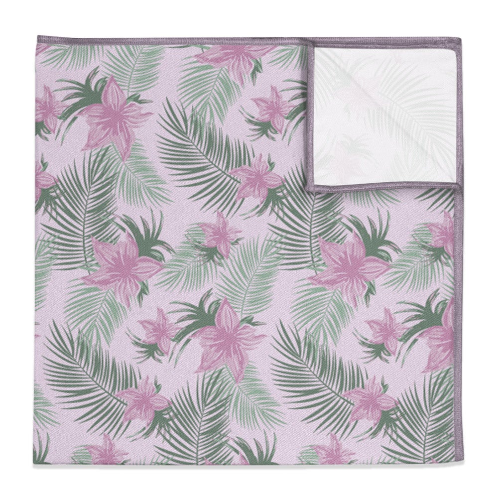 Tropical Blooms Pocket Square - 12" Square - Knotty Tie Co.