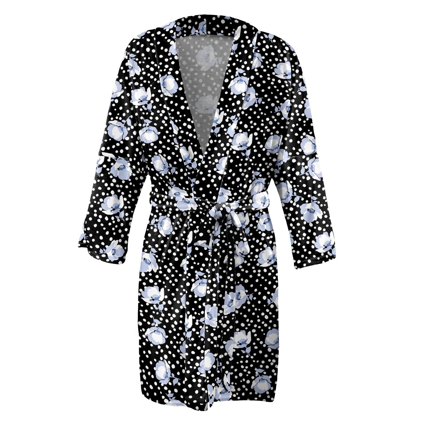 Whitman Floral Robe - Front - Knotty Tie Co.