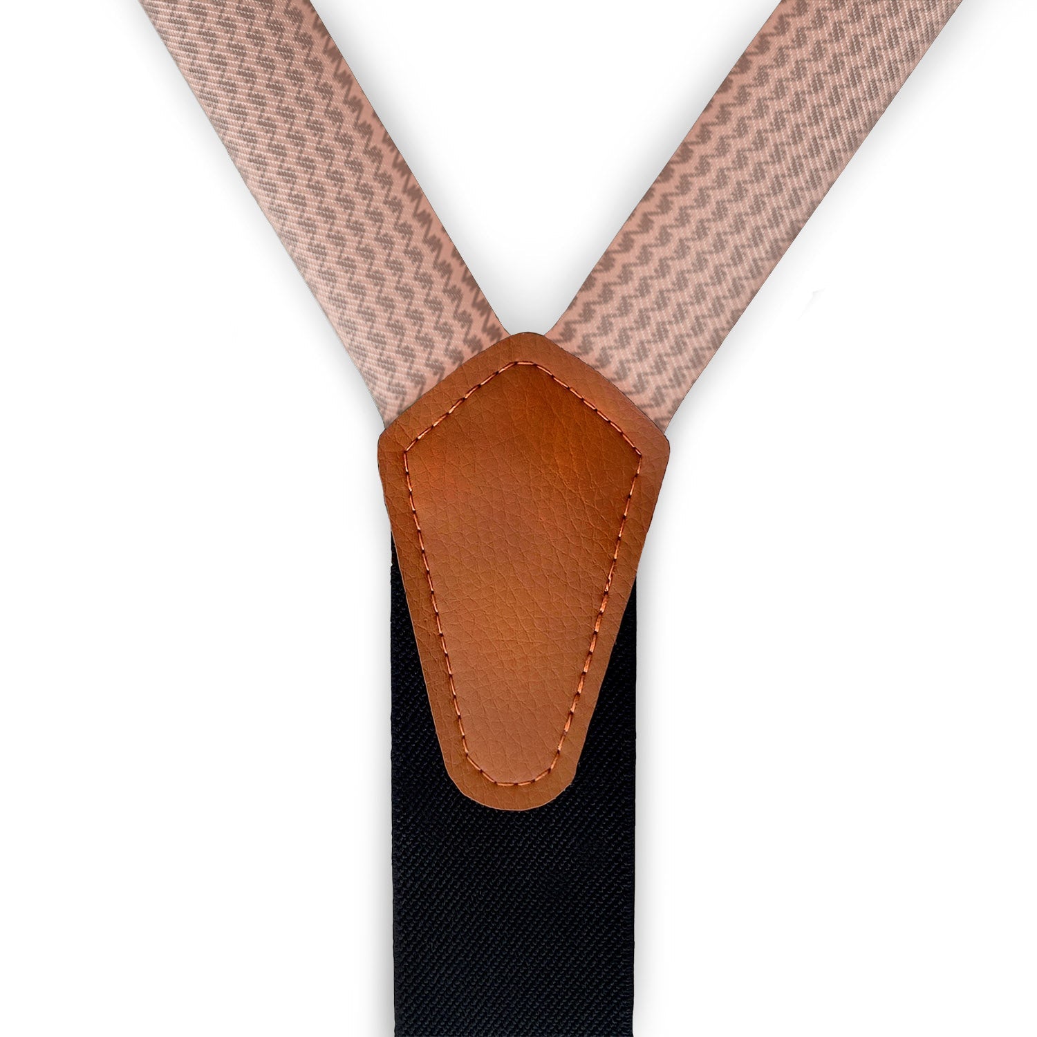 Ziggy Suspenders - Vegan Leather Y-Back - Knotty Tie Co.